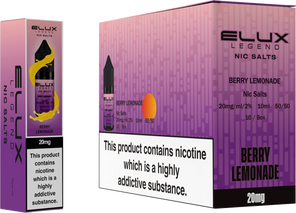 Elux Nic Salts 20mg | Single Bottle - Discount Vapes