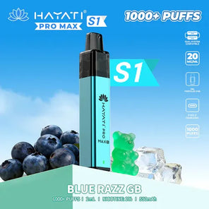 Hayati Pro Max S1 1000+ | Single Bar - Discount Vapes
