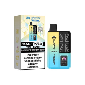 Hayati Rubik 7000+ | Single Bar - Discount Vapes
