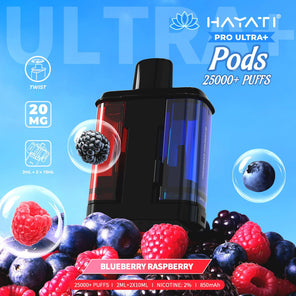 Hayati Pro Ultra Plus 25000+ Pods | 5 PACK - Discount Vapes