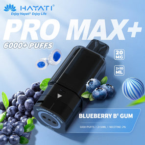 Hayati Pro Max Plus 6000+ Pods | 5 PACK - Discount Vapes