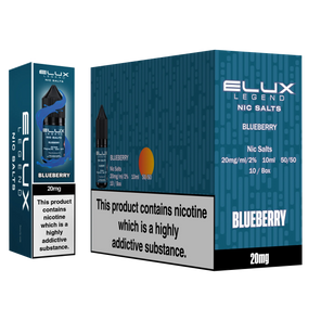 Elux Nic Salts 20mg | Single Bottle - Discount Vapes