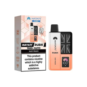 Hayati Rubik 7000+ | Single Bar - Discount Vapes