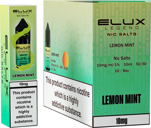 Elux Nic Salts 10mg | Single Bottle - Discount Vapes