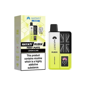 Hayati Rubik 7000+ | Single Bar - Discount Vapes
