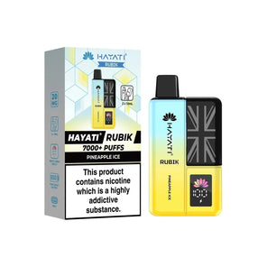 Hayati Rubik 7000+ | 5 PACK - Discount Vapes