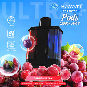 Hayati Pro Ultra Plus 25000+ Pods | 5 PACK - Discount Vapes