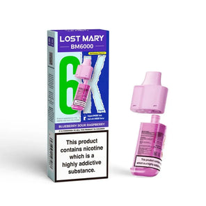 Lost Mary BM6000 New Edition Pods | 5 PACK - Discount Vapes