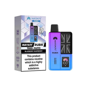 Hayati Rubik 7000+ | Single Bar - Discount Vapes