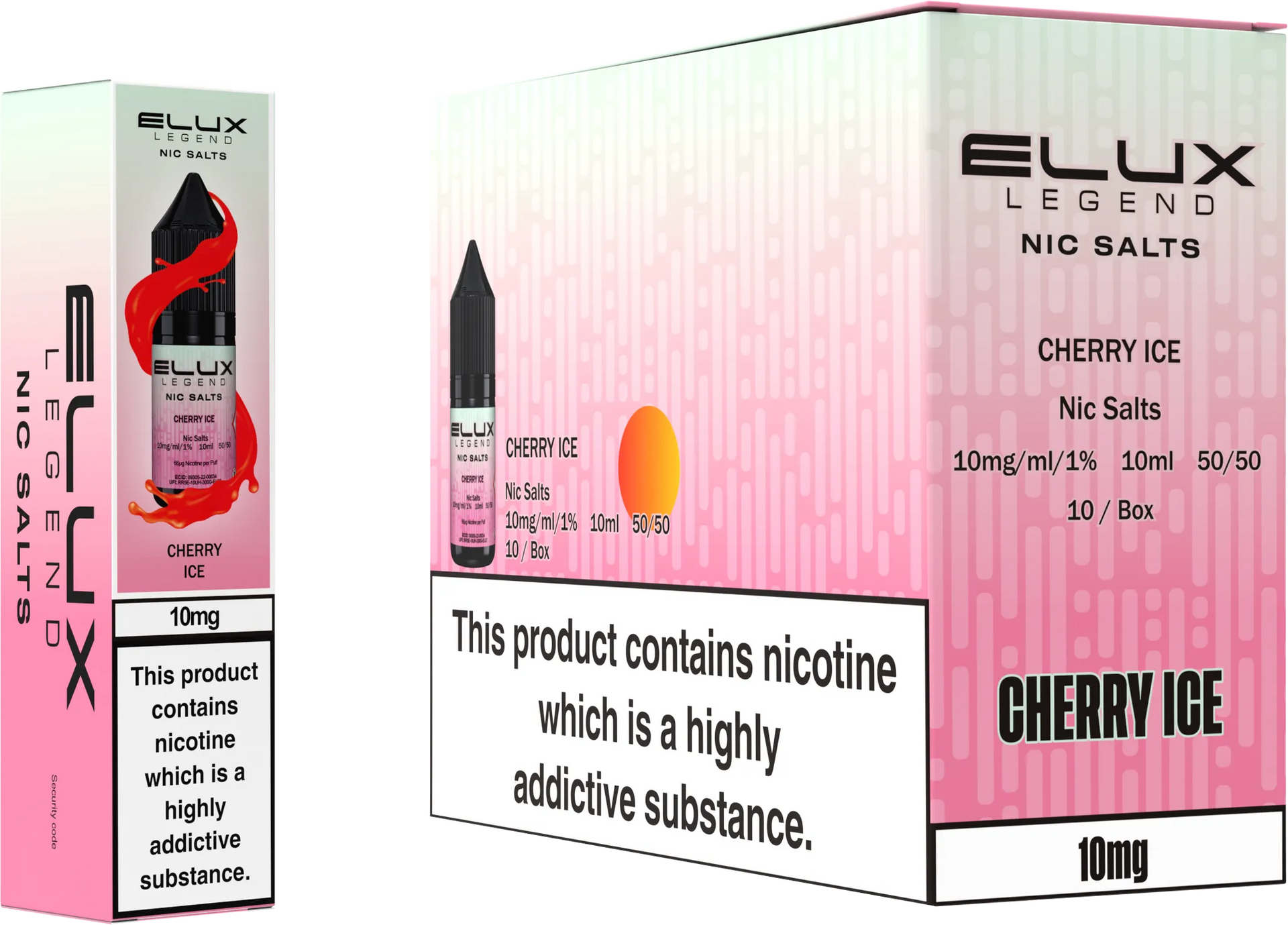 Elux Nic Salts 10mg | Single Bottle - Discount Vapes