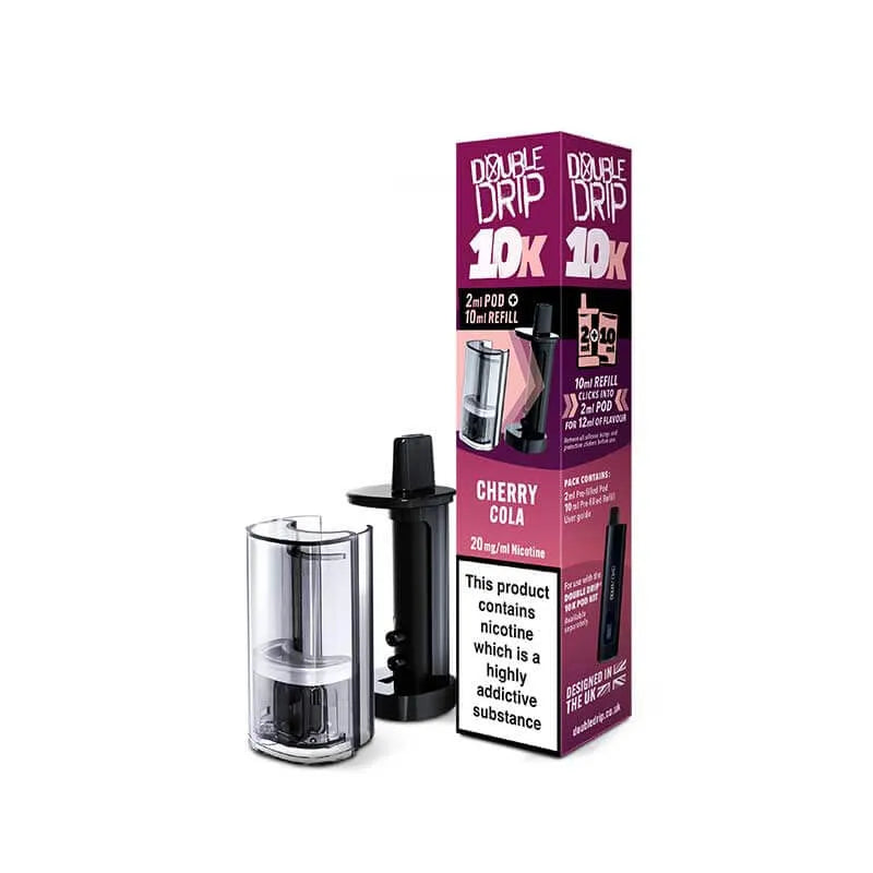 Double Drip 10k Prefilled Pods | 5 PACK Pods