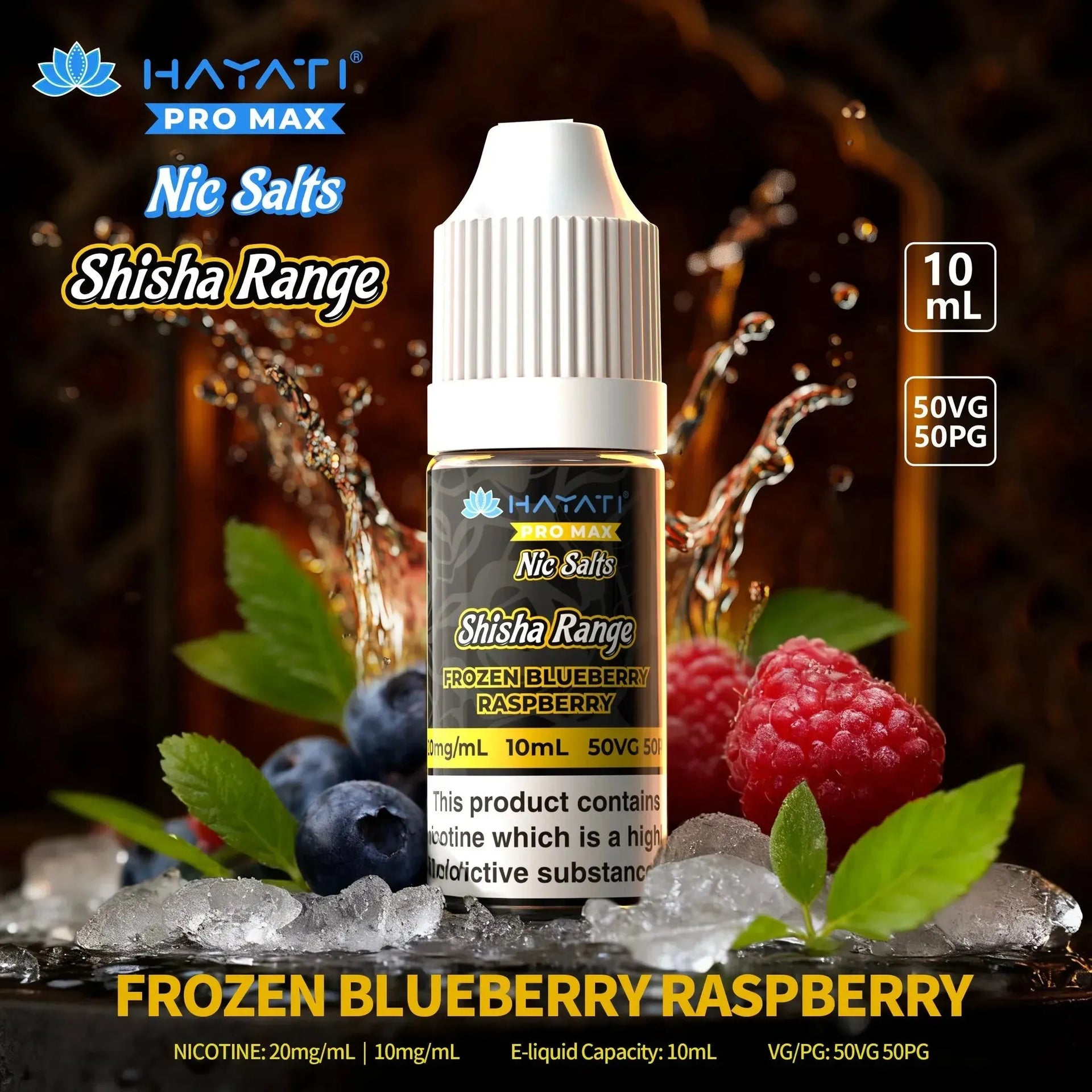 Hayati Nic Salts (Shisha Range) | 10 PACK - Discount Vapes
