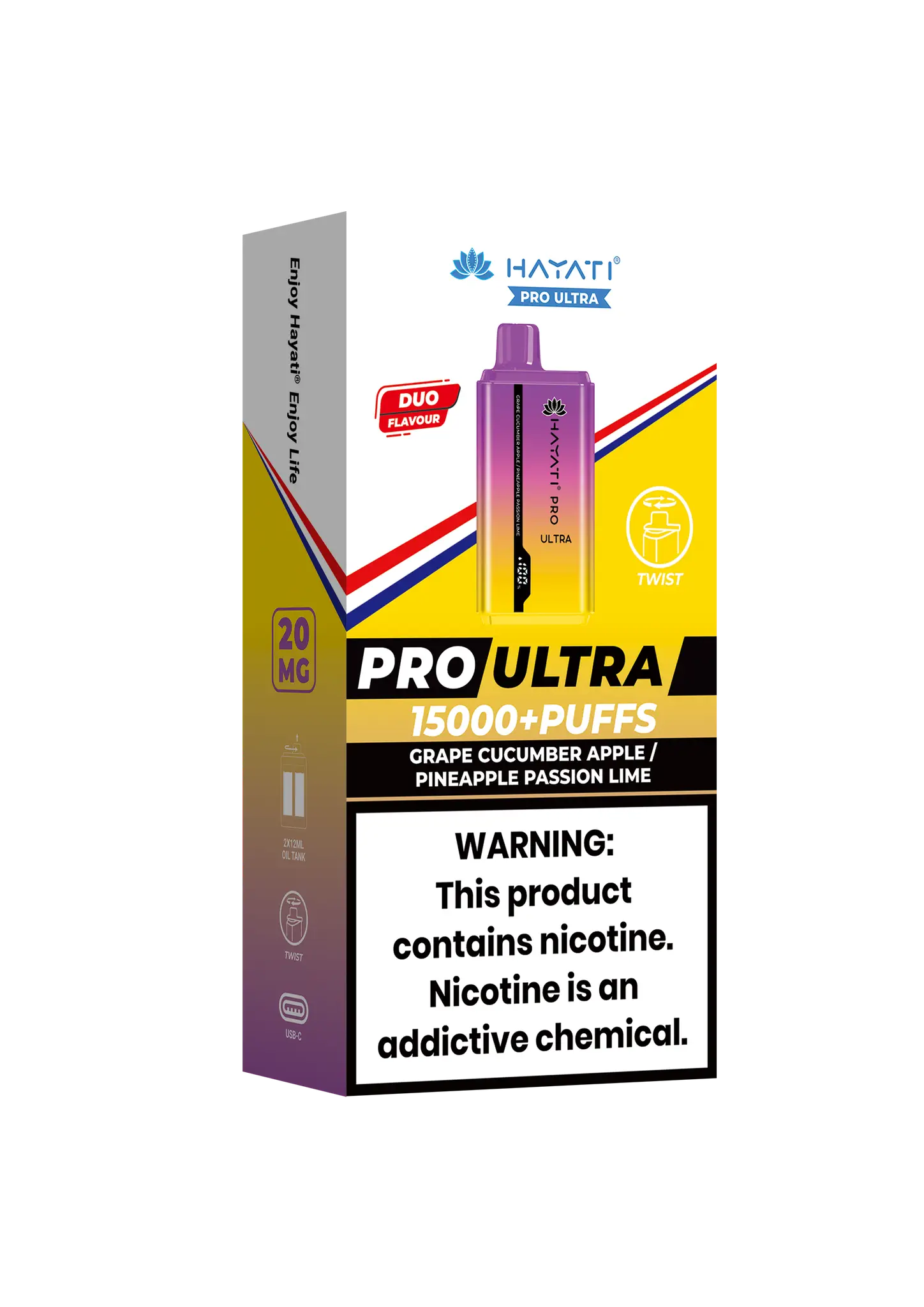 Hayati Pro Ultra 15,000+ | Single Bar - Discount Vapes