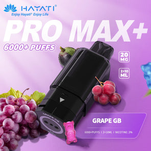 Hayati Pro Max Plus 6000+ Pods | 5 PACK - Discount Vapes