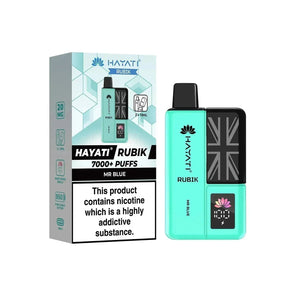 Hayati Rubik 7000+ | Single Bar - Discount Vapes
