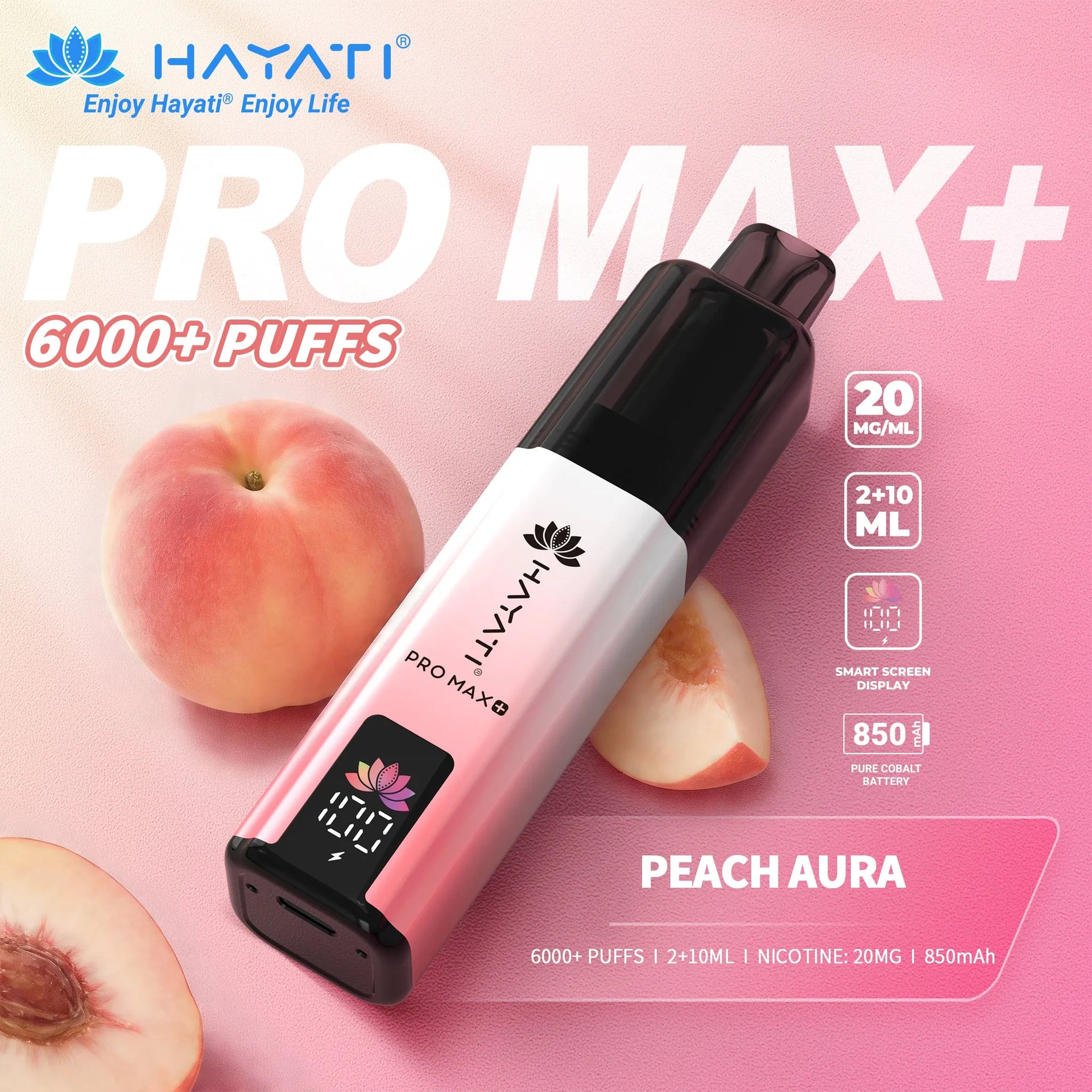 Hayati Pro Max Plus 6000+ | 5 PACK