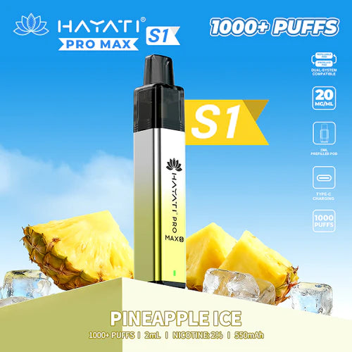 Hayati Pro Max S1 1000+ | 10 PACK