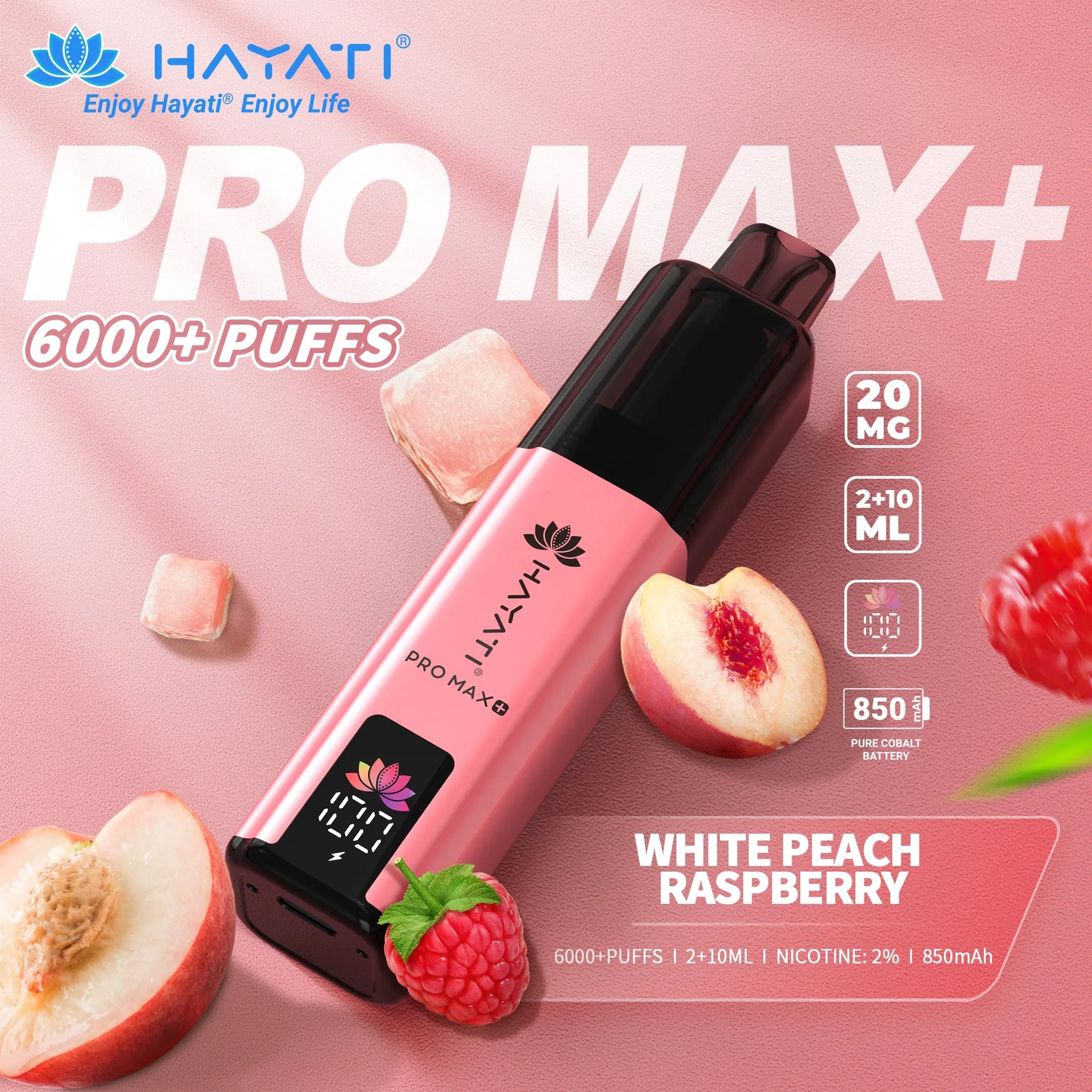 Hayati Pro Max Plus 6000+ | 5 PACK - Discount Vapes
