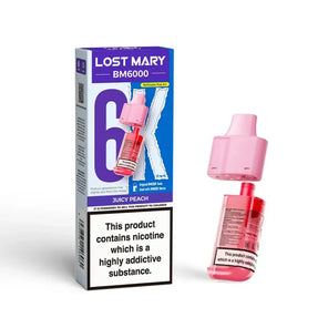Lost Mary BM6000 New Edition Pods | 5 PACK - Discount Vapes