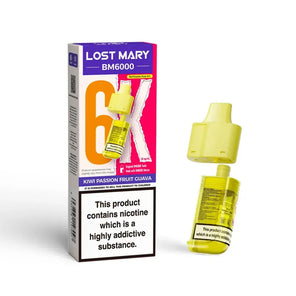 Lost Mary BM6000 New Edition Pods | 5 PACK - Discount Vapes