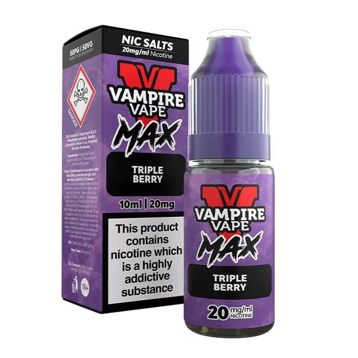 Vampire Vape Max Nic Salts | 5 PACK